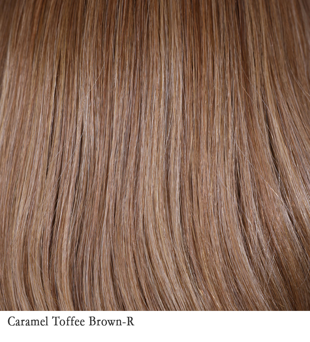 Belle Tress color Caramel Toffee Brown-Rooted