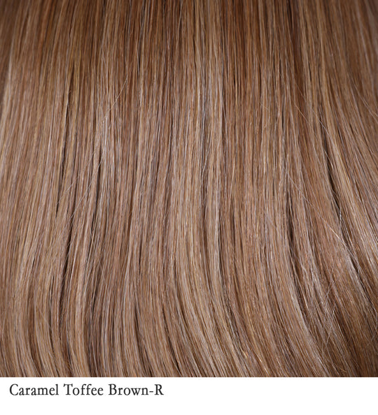 Belle Tress color Caramel Toffee Brown-Rooted