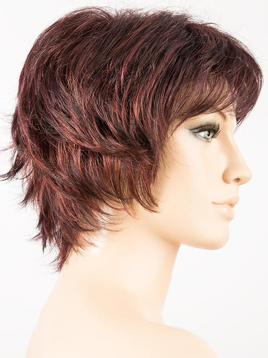 FIRE MIX 131.28.133.2 | Deep Wine Red and Red Violet blend with Light Copper highlights and a Dark Brown base