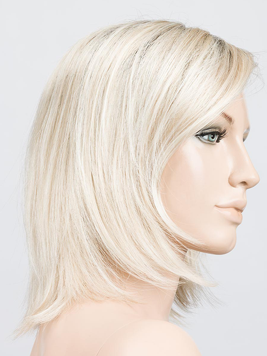 LIGHT CHAMPAGNE ROOTED 23.25.26 | Lightest Pale Blonde and Lightest/Light Golden Blonde Blend with Shaded Roots 