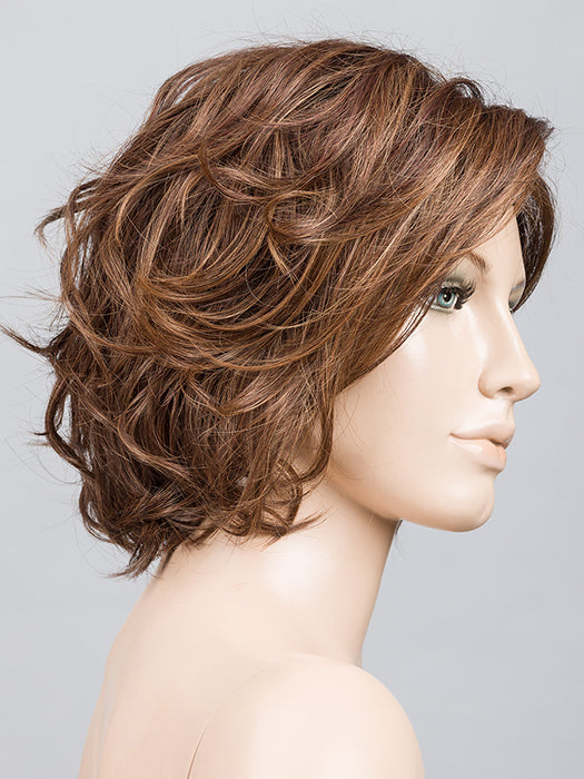 CHOCOLATE ROOTED 830.9 | Medium Brown, Light Auburn and Medium Warm Brown Blend with Shaded Rooted